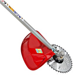 Roçadeira Profissional Lateral Nakashi L261M Com Guidão á Gasolina Motor TU26 Ideal Para Mato - 3