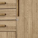 Ver imagem 4 de Guarda Roupa Casal 151 Cm 6 Portas 3 Gavetas 10020 Vlr Nature