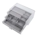 Ver imagem 2 de Organizador Escritório Porta Maquiagem com Gavetas Multiuso