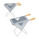 Ver imagem 2 de Churrasqueira Mini Toscana Galvanizada Alça de Madeira - Gudim