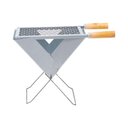 Ver imagem 1 de Churrasqueira Mini Toscana Galvanizada Alça de Madeira - Gudim