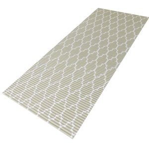 Tapete Passadeira Cozinha Antiderrapante 2m X45cm Estamp.08