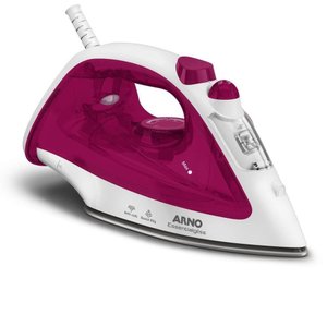 Ferro a Vapor Arno Essentialgliss 127v - Branco/ Rosa