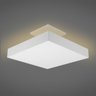 Plafon Luz Indireta Sobrepor 35x35De 4 Lâmpadas E27 Branco - 2