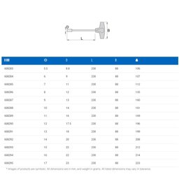 Chave Soquete com Cabo T 16mm Unior Bike Tools Ref. 608294 - 2