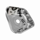 Ver imagem 4 de Cuba Pia Numero 2 Cozinha Inox 304 American 56x34x14 Funda