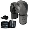 Luva Boxe Muay Thai Kit com Bandagem e Protetor Bucal Iron Arm - 1