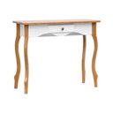 Ver imagem 1 de Aparador-escrivaninha Luís Xv 1 Gaveta Amêndoa-branco