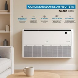 Ar-condicionado Split Inverter Piso Teto 36000 Btus Eos Master Inverter Pro Só Frio Easmpt36000f - 2