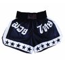Kit Muay Thai Fheras Luva Shorts Canel. Band Buc 10oz Preta - 4
