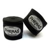 Kit Muay Thai Fheras Luva Shorts Canel. Band Buc 10oz Preta - 5