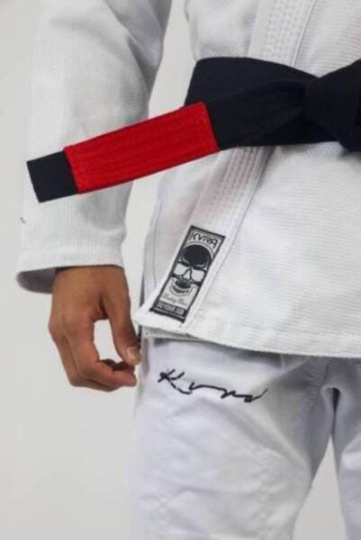 Kimono Kvra Originals Trançado Branco A2 - 3