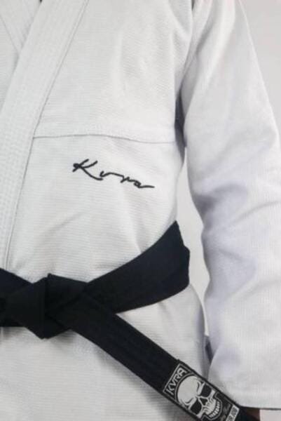 Kimono Kvra Originals Trançado Branco A2 - 4