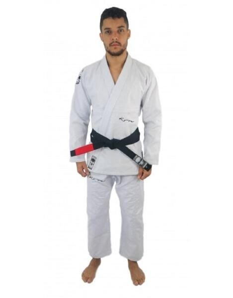 Kimono Kvra Originals Trançado Branco A2 - 1