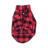 Camisa Xadrez Vermelha Pet Para Cachorro E Gato Tamanho 1Gg - 1