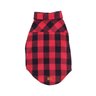 Camisa Xadrez Vermelha Pet Para Cachorro E Gato Tamanho 1Gg - 3
