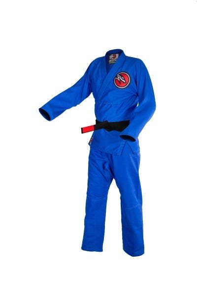 Kimono Jiu Jitsu Masculino A1 Azul Royal - 2