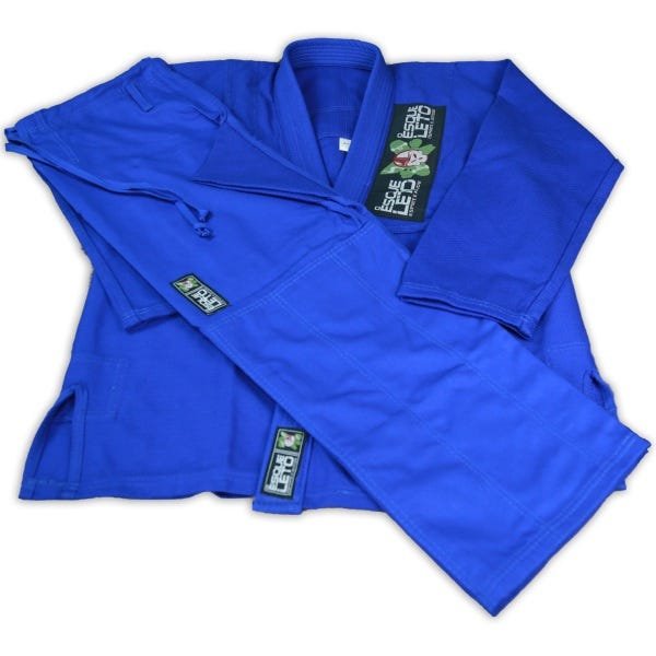 Kimono Jiu Jitsu Masculino A4 Azul Royal