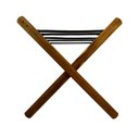 Ver mais imagens de Suporte de Mala Madeira Teca Marrom Premium Zaka 100kg