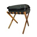 Ver imagem 5 de Suporte de Mala Madeira Teca Marrom Premium Zaka 100kg