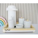 Ver imagem 1 de Kit Higiene Baby Pinus com Térmica Montessori - Faixa Branca