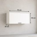 Ver mais imagens de Armário Aereo 1 Porta Basculante 70cm Rafaro