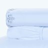 Colcha Urban Super King Azul Micro Percal Peletizado 200 Fios + Jogo de Cama - 7 Peças - 7