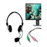 Fone Ouvido Gamer com Microfone Controle de Volume Headset Plugging Pc - 2