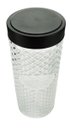 Ver imagem 2 de Pote De Vidro Com Tampa Preta Label 11X28Cm 2180Ml
