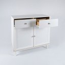 Ver imagem 6 de Aparador 2 Portas 2 Gavetas 80 Cm R629 Branco Dtall