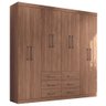 Guarda Roupa Casal 8 Portas 6 Gavetas China Jabotá - 1