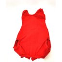 Ver imagem 5 de Roupa Cirúrgica para Cachorro na Cor Vermelha Tamanho Especial