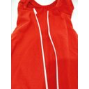 Ver imagem 3 de Roupa Cirúrgica para Cachorro na Cor Vermelha Tamanho Especial