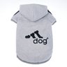 Casaco Moletom Capuz Adidog Rafs Cinza Cães Tamanho 2XL - 2