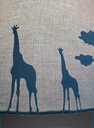 Ver imagem 3 de Abajur Safari Savana Cúpula 20x42: Azul
