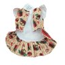 Vestido Roupinha Pp Natal Cachorro Pequeno Fêmea - 6