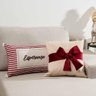 Almofada Laço Bege 43 X 43 Cm - 2