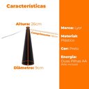 Ver mais imagens de Ventilador Repelente Espanta Mosquito e Insetos Preto - Lyor