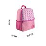 Mochila Escolar Com Lancheira Térmica E Estojo Ooração Rosa - 5