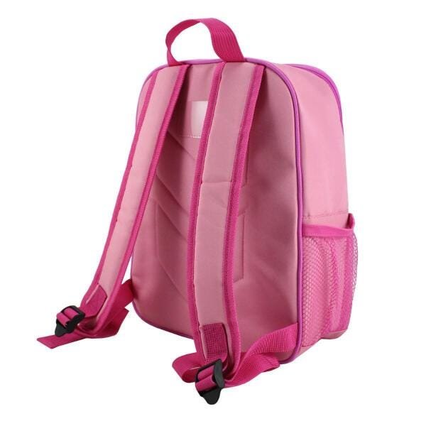 Mochila Escolar Com Lancheira Térmica E Estojo Ooração Rosa - 6