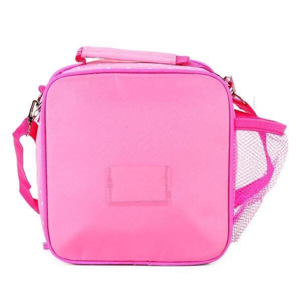 Mochila Escolar Com Lancheira Térmica E Estojo Ooração Rosa - 10