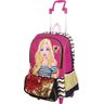 Kit Mochila Escolar Rodinhas Lancheira Barbie 65199 Sestini - 4