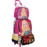Kit Mochila Escolar Rodinhas Lancheira Barbie 65199 Sestini - 1