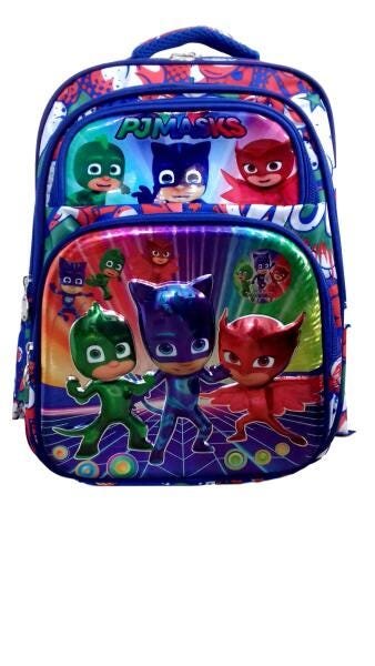 Mochilas Escolar Infantil Pjmasks Costa Alto Relevo - 6