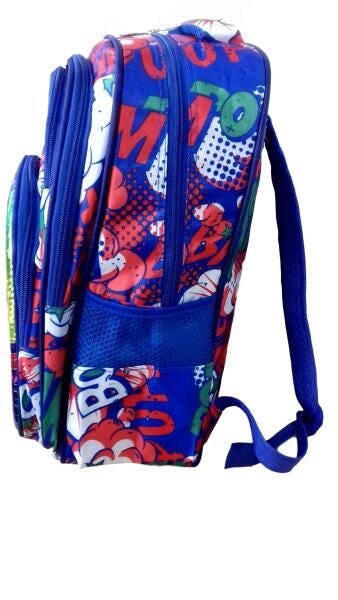 Mochilas Escolar Infantil Pjmasks Costa Alto Relevo - 3