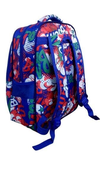 Mochilas Escolar Infantil Pjmasks Costa Alto Relevo - 5