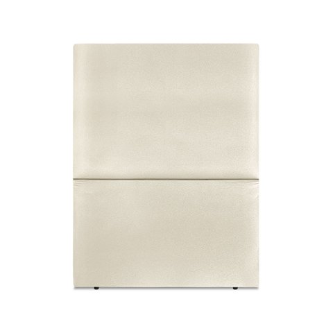 Cabeceira Estofada Solteiro Luna 90cm Corino Bege