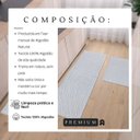 Ver imagem 5 de Kit Cozinha 2 Peças Tapete Chevron Passadeira 1,30 X 0,45 Capacho 0,60 X 0,45 Antiderrapante Cinza