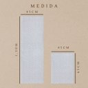 Ver imagem 7 de Kit Cozinha 2 Peças Tapete Chevron Passadeira 1,30 X 0,45 Capacho 0,60 X 0,45 Antiderrapante Cinza