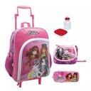 Ver imagem 1 de Kit Mochila Escolar Original Bratz Paris Tamanho G Colorizi